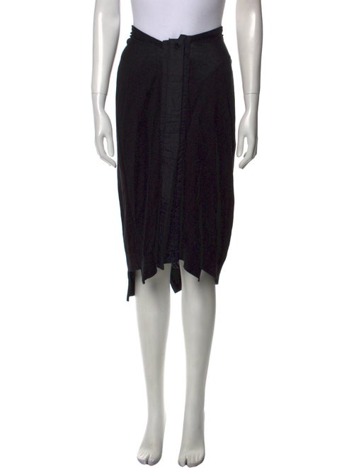 HODAKOVA Wool Knee-Length Skirt