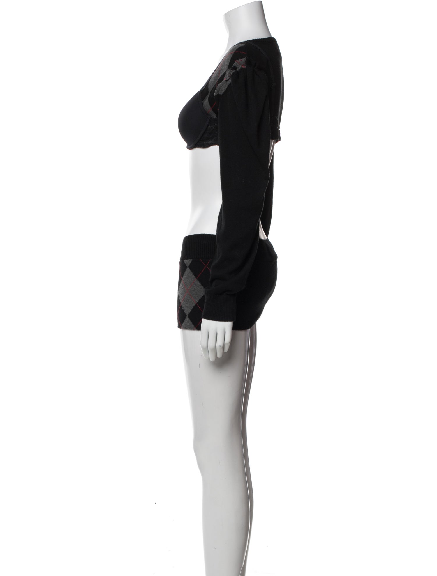 HODAKOVA Plaid Print Skirt Set