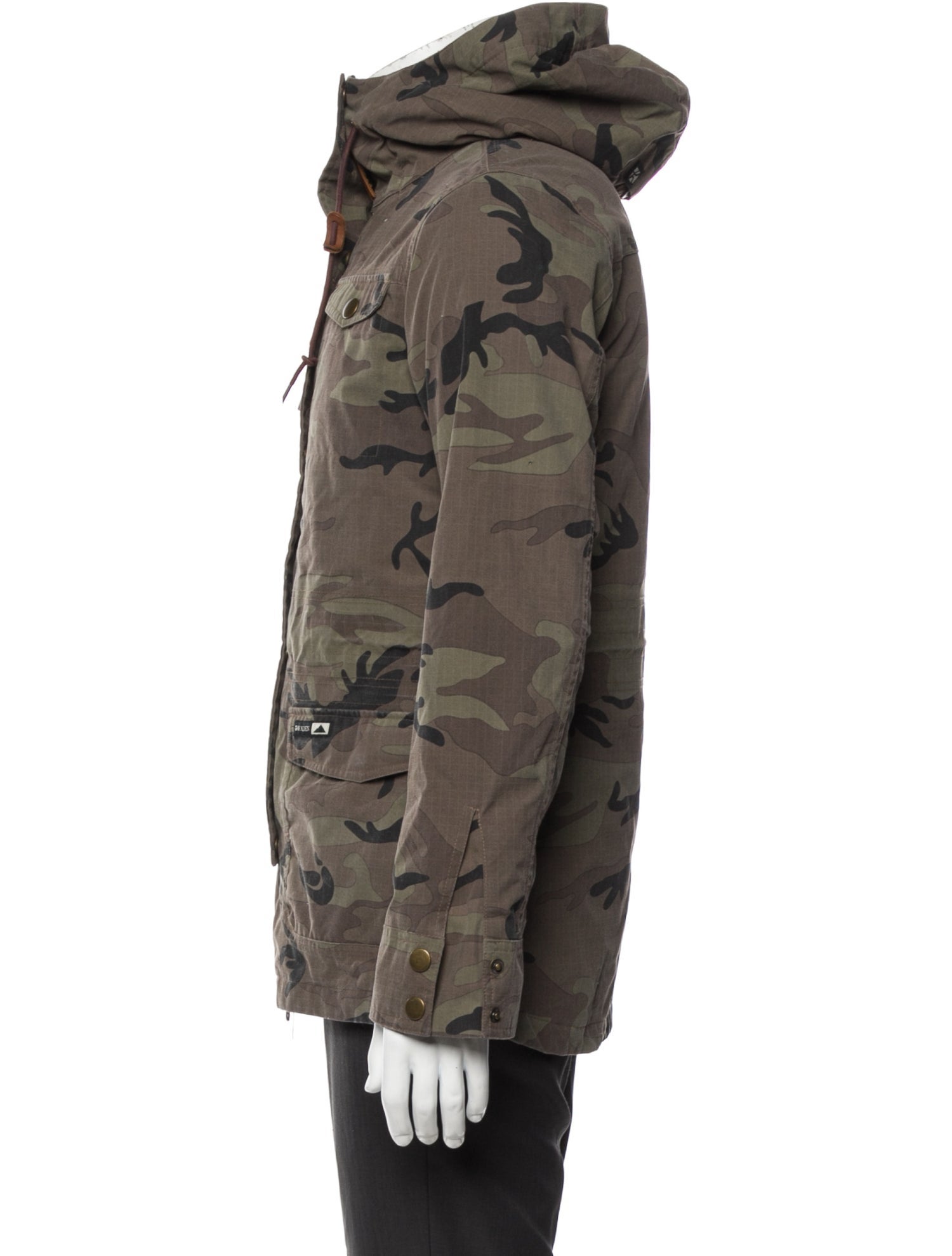 Holden Camouflage Print Parka