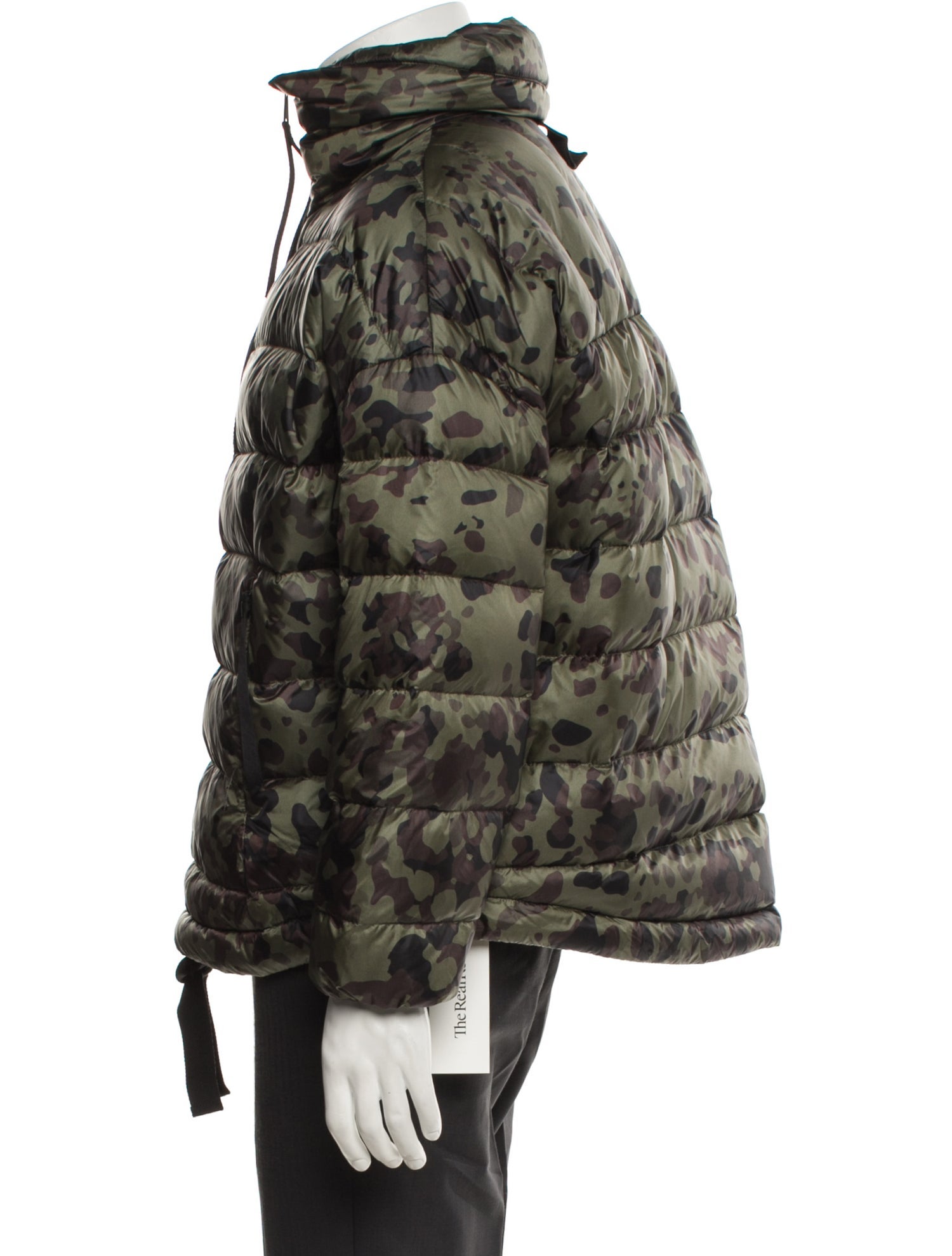 Holden Camouflage Print Puffer Coat