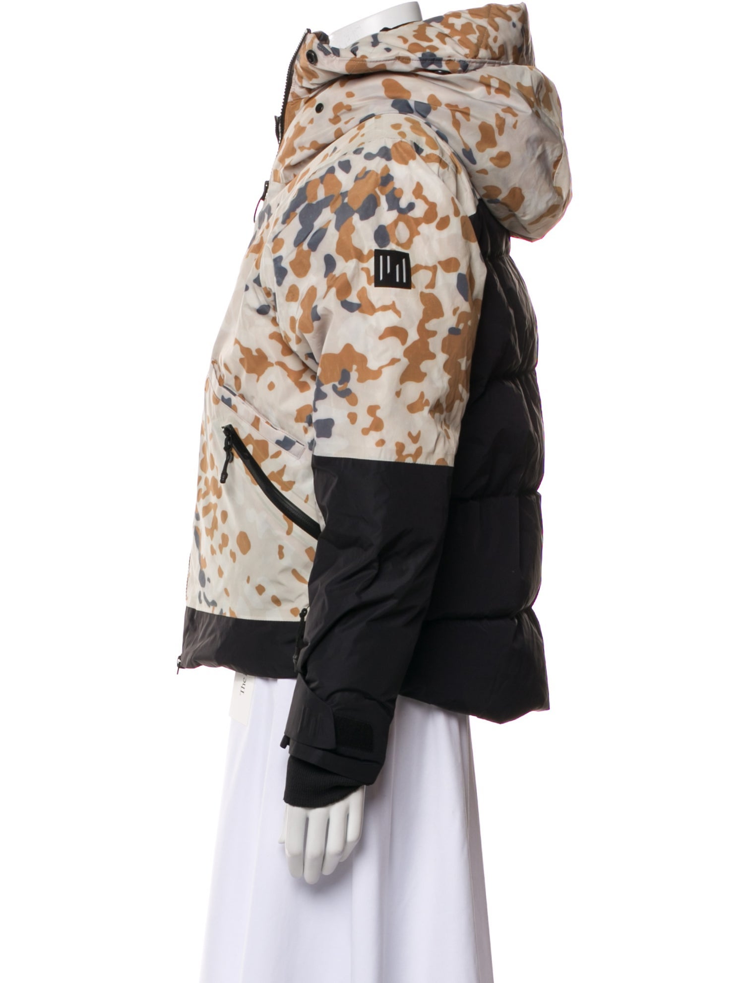 Holden Camouflage Print Down Jacket