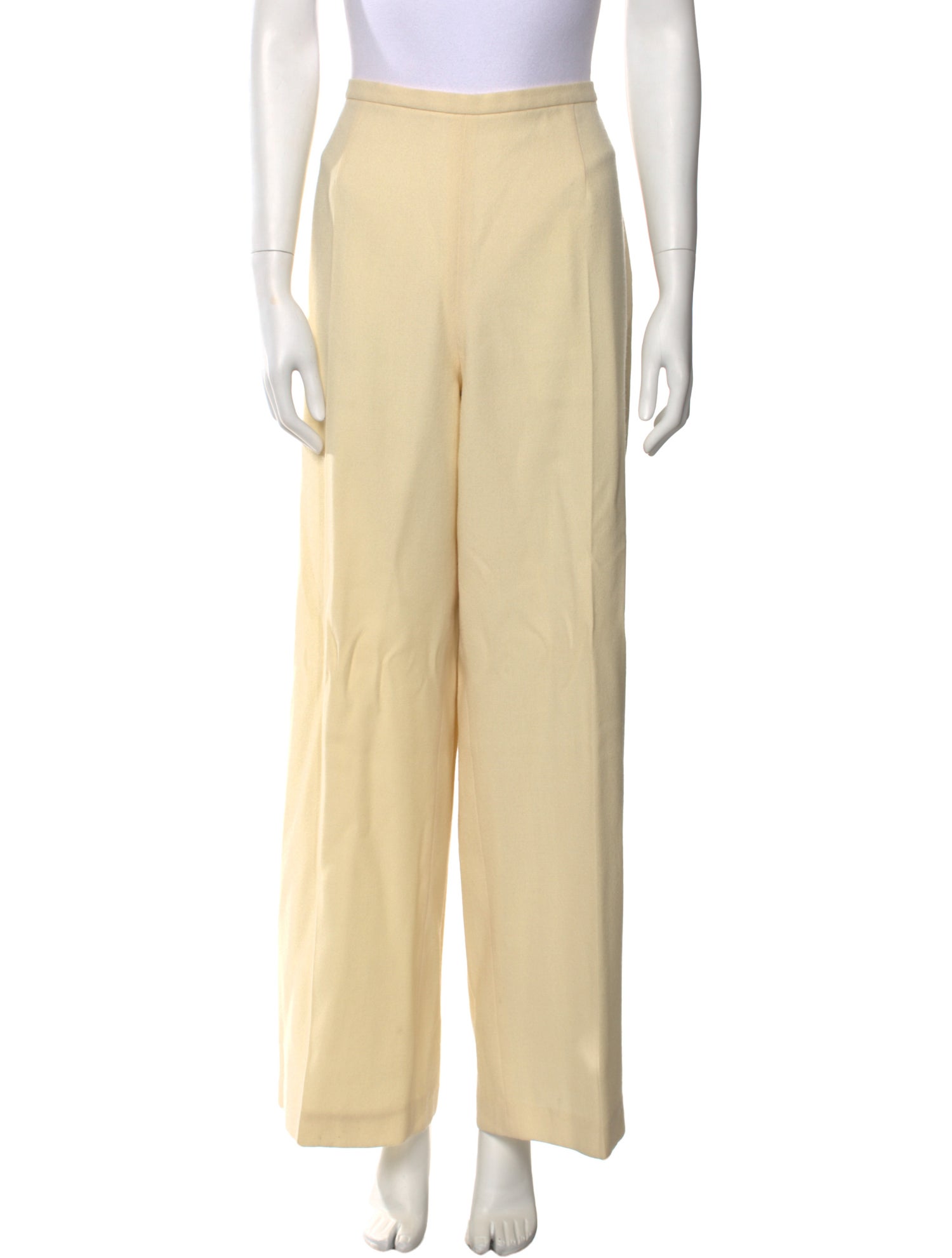 Holt Renfrew Wool Wide Leg Pants