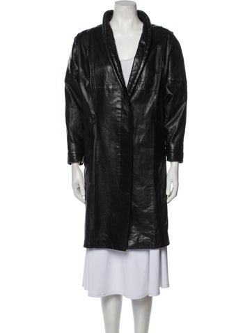 Holt Renfrew Coats Vintage Leather Coat M