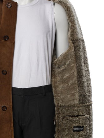 Holt Renfrew Shearling Utility Jacket