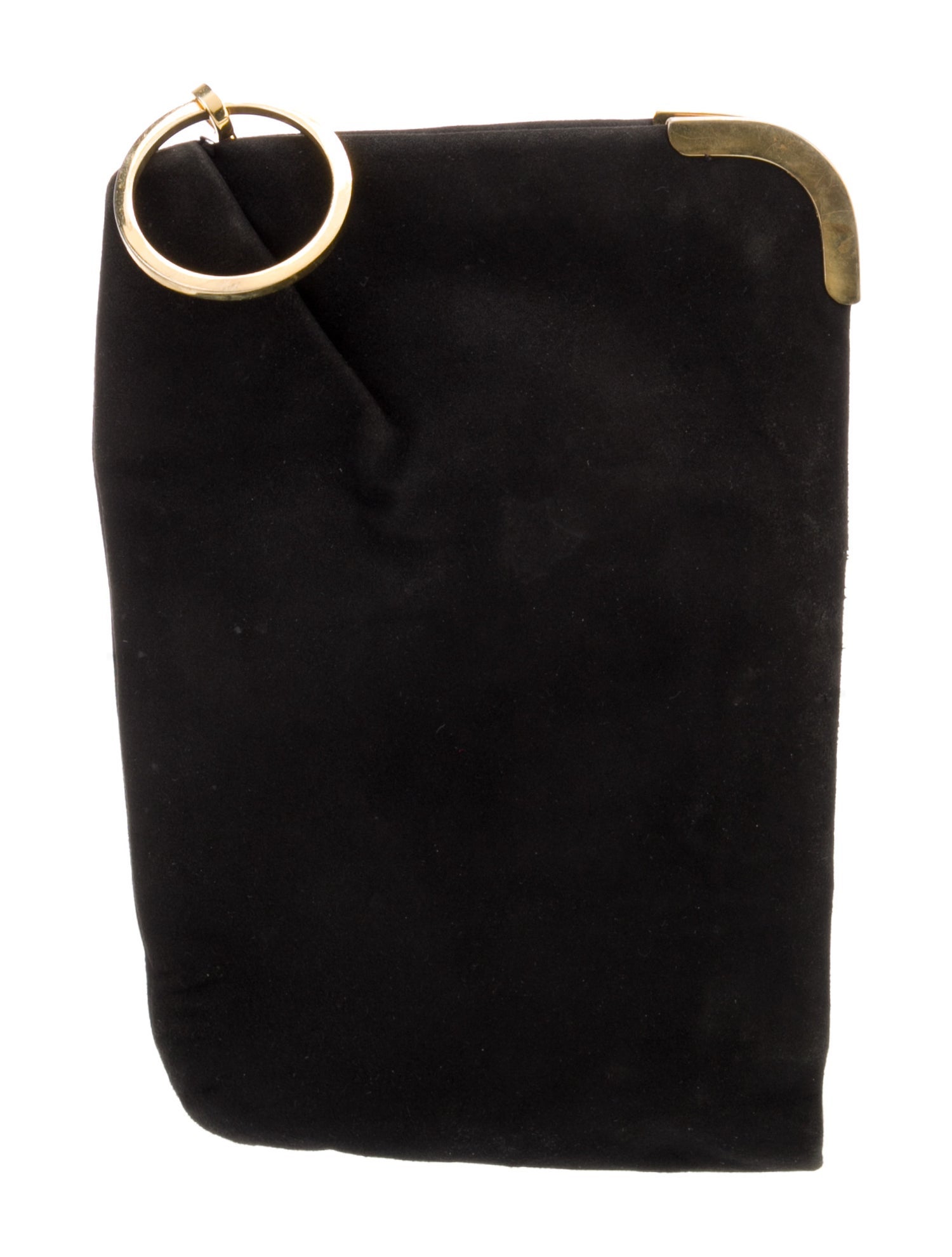 Holt Renfrew Suede Evening Bag