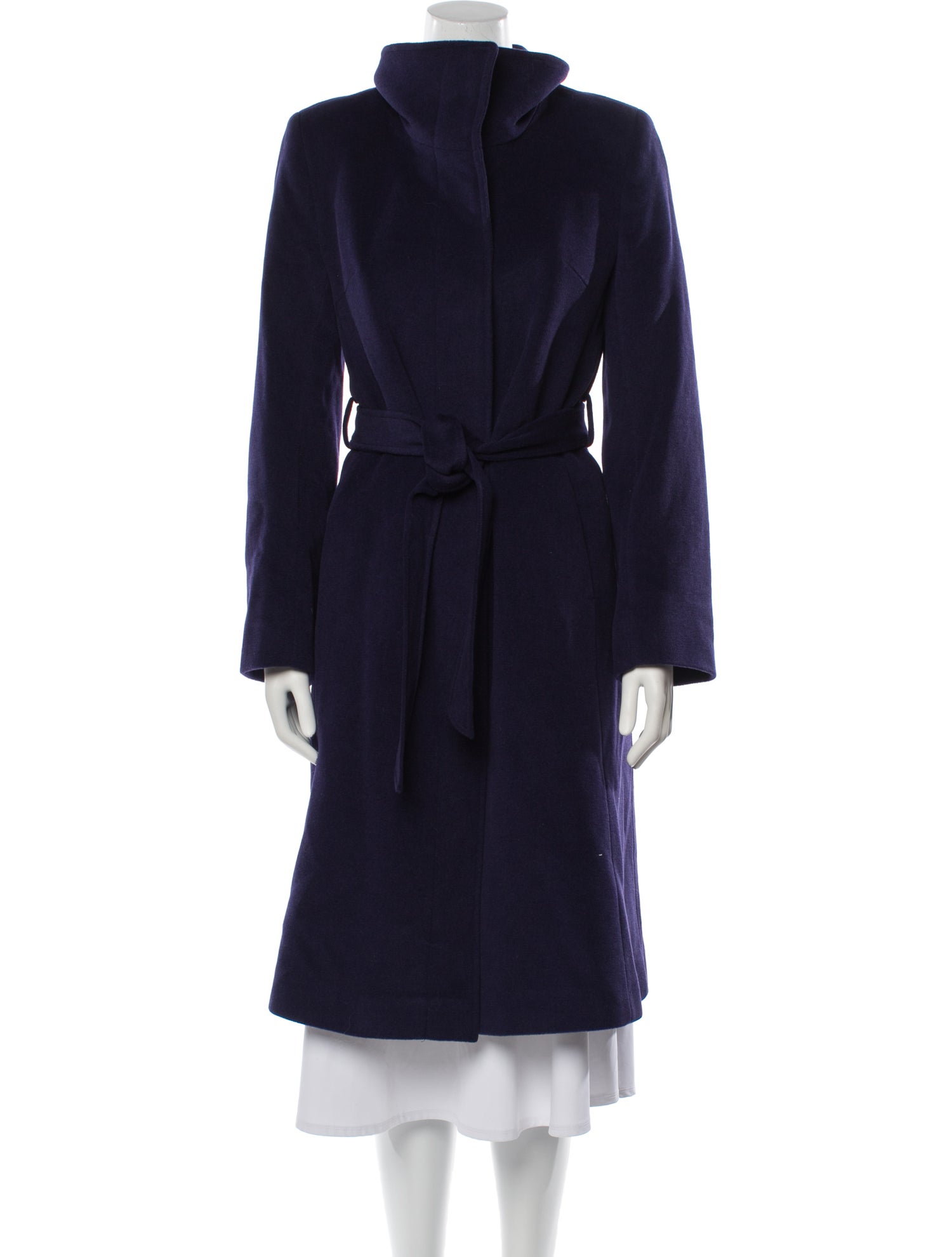 Holt Renfrew Angora Faux Fur Coat