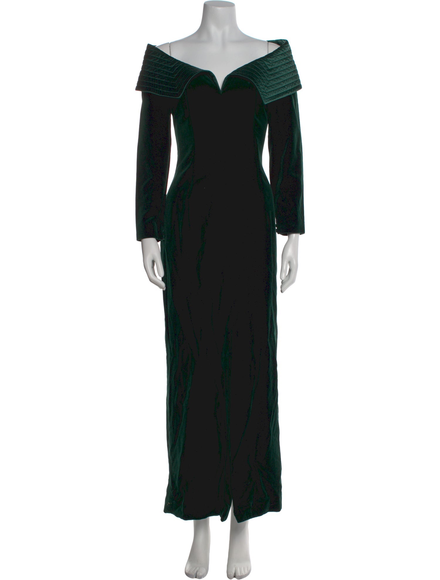 Holt Renfrew Off-The-Shoulder Long Dress