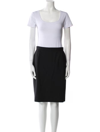 Holt Renfrew Wool Skirt Suit