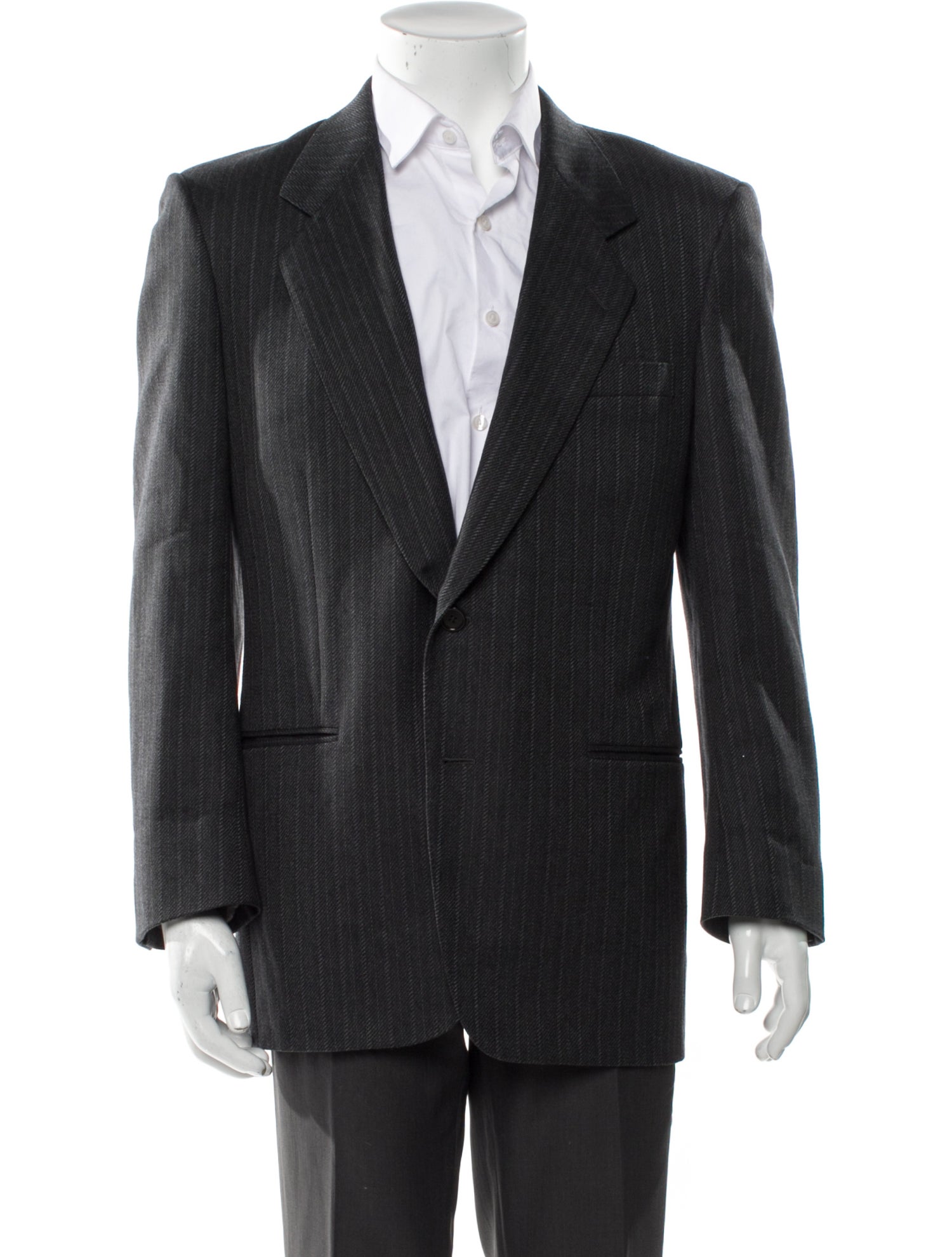 Holt Renfrew Wool Striped Blazer