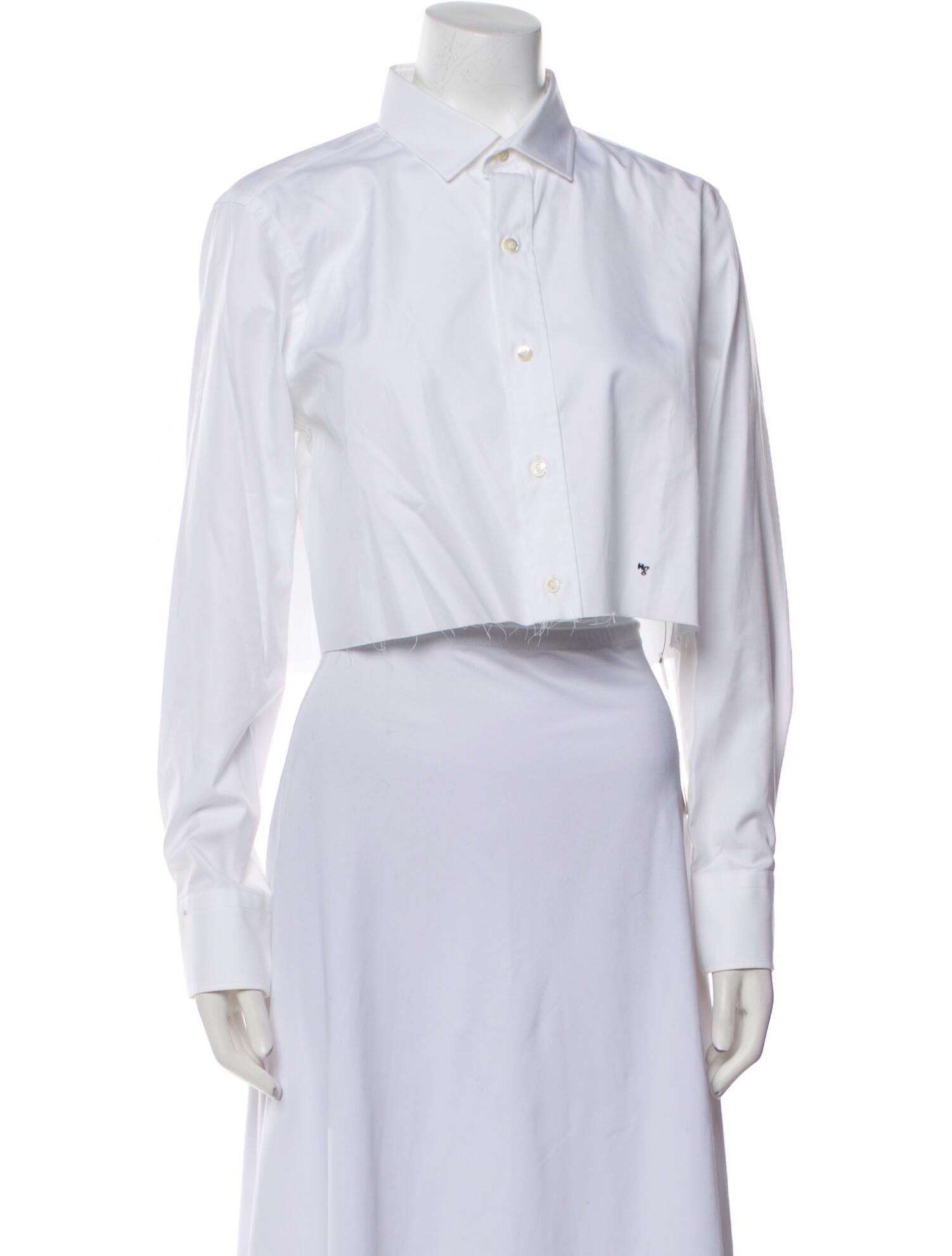 Hommegirls Long Sleeve Crop Top