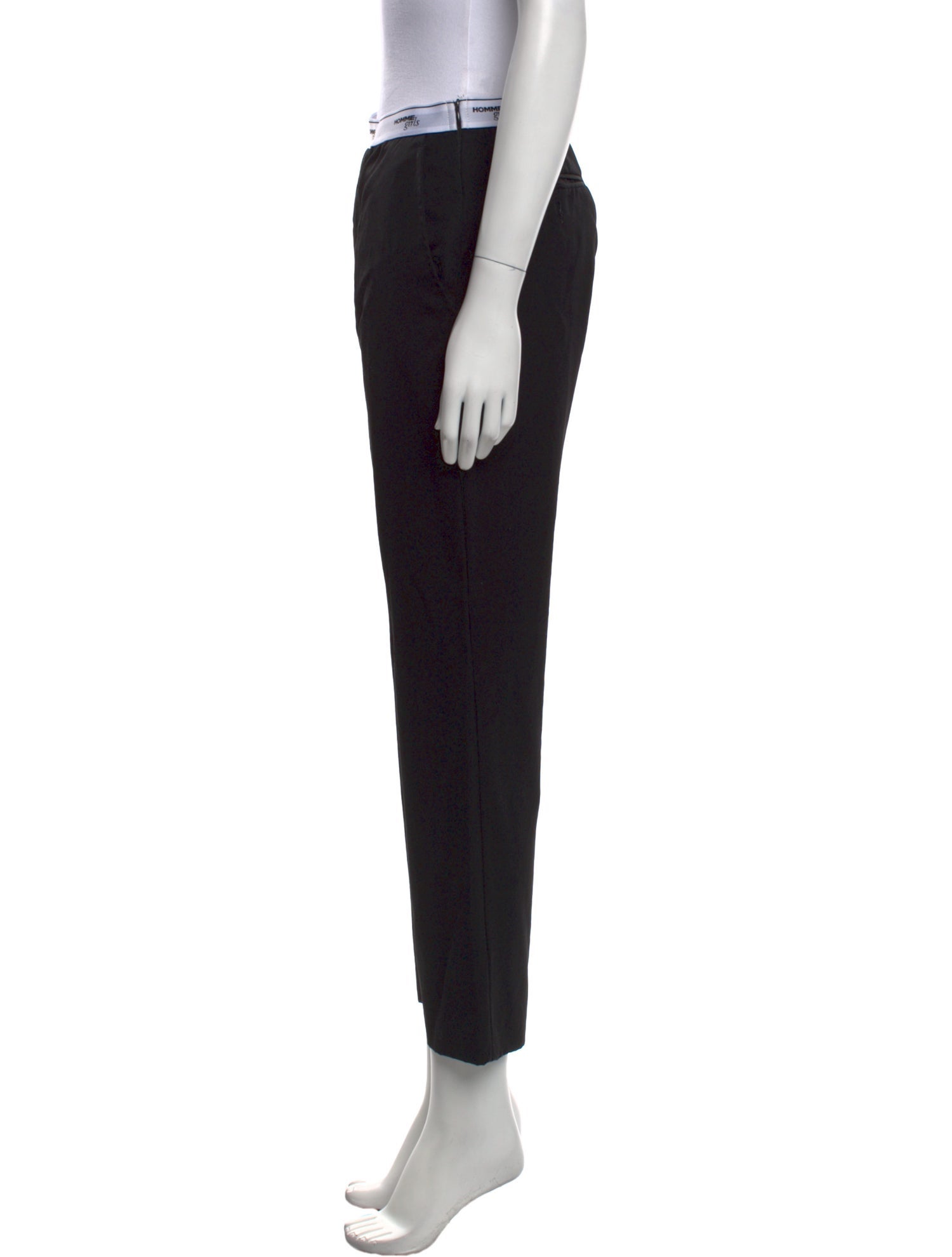 Hommegirls Wool Straight Leg Pants