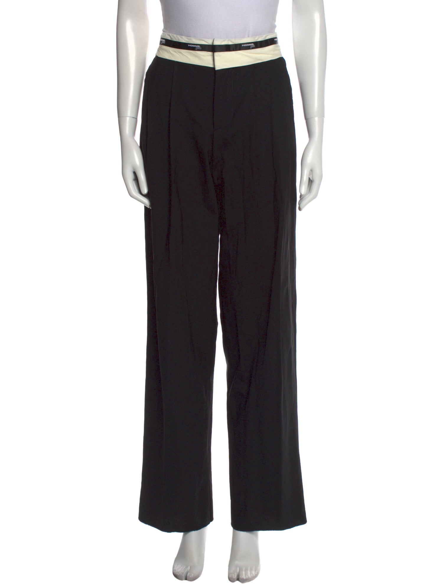 Hommegirls Wool Straight Leg Pants