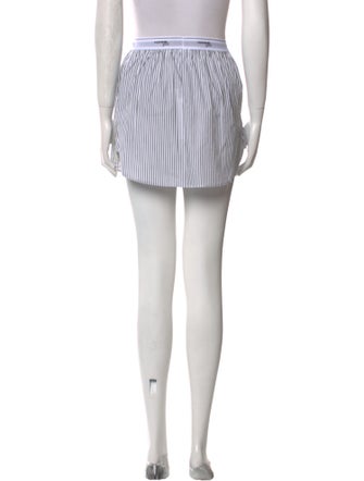 Hommegirls Striped Mini Skirt