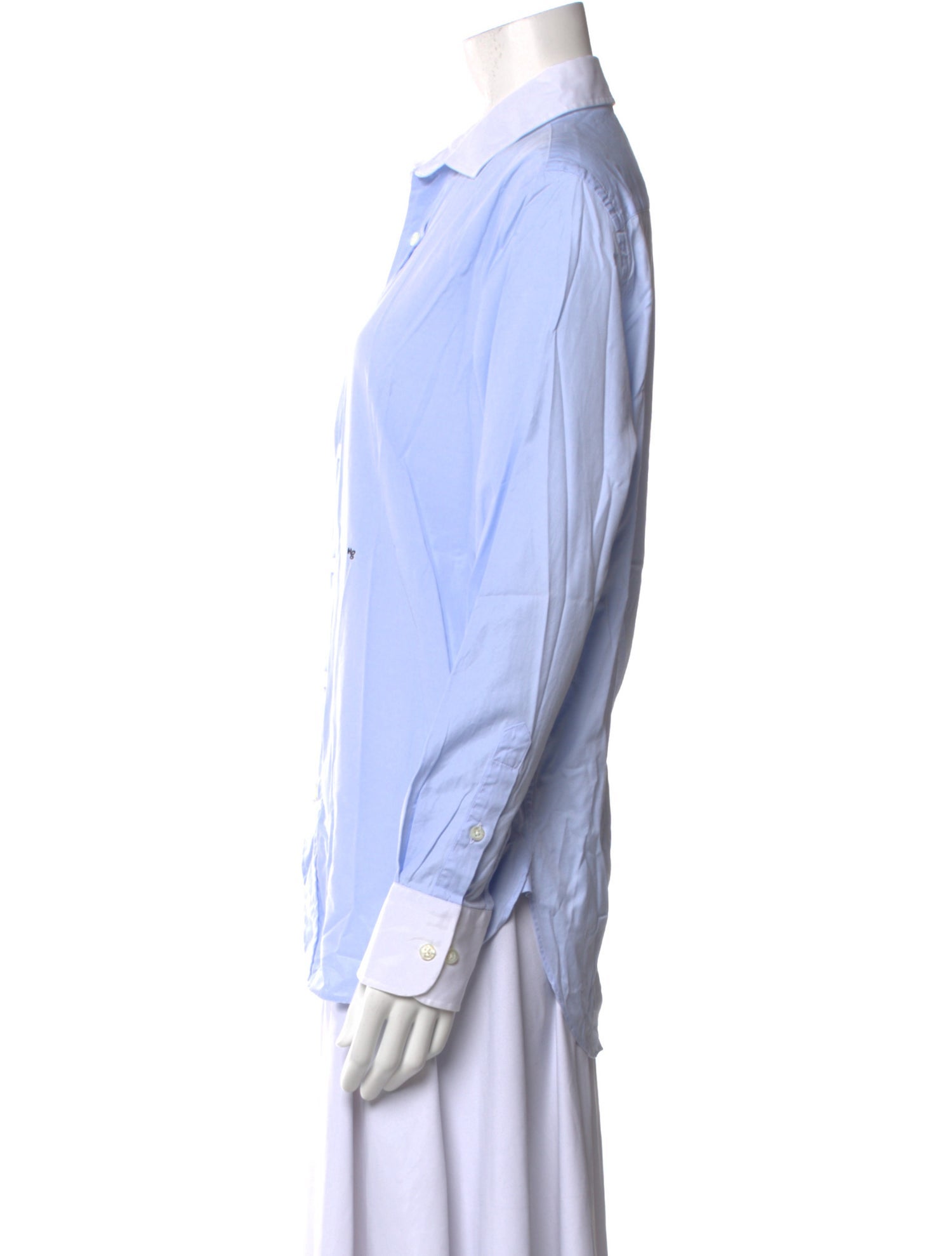 Hommegirls Long Sleeve Button-Up Top