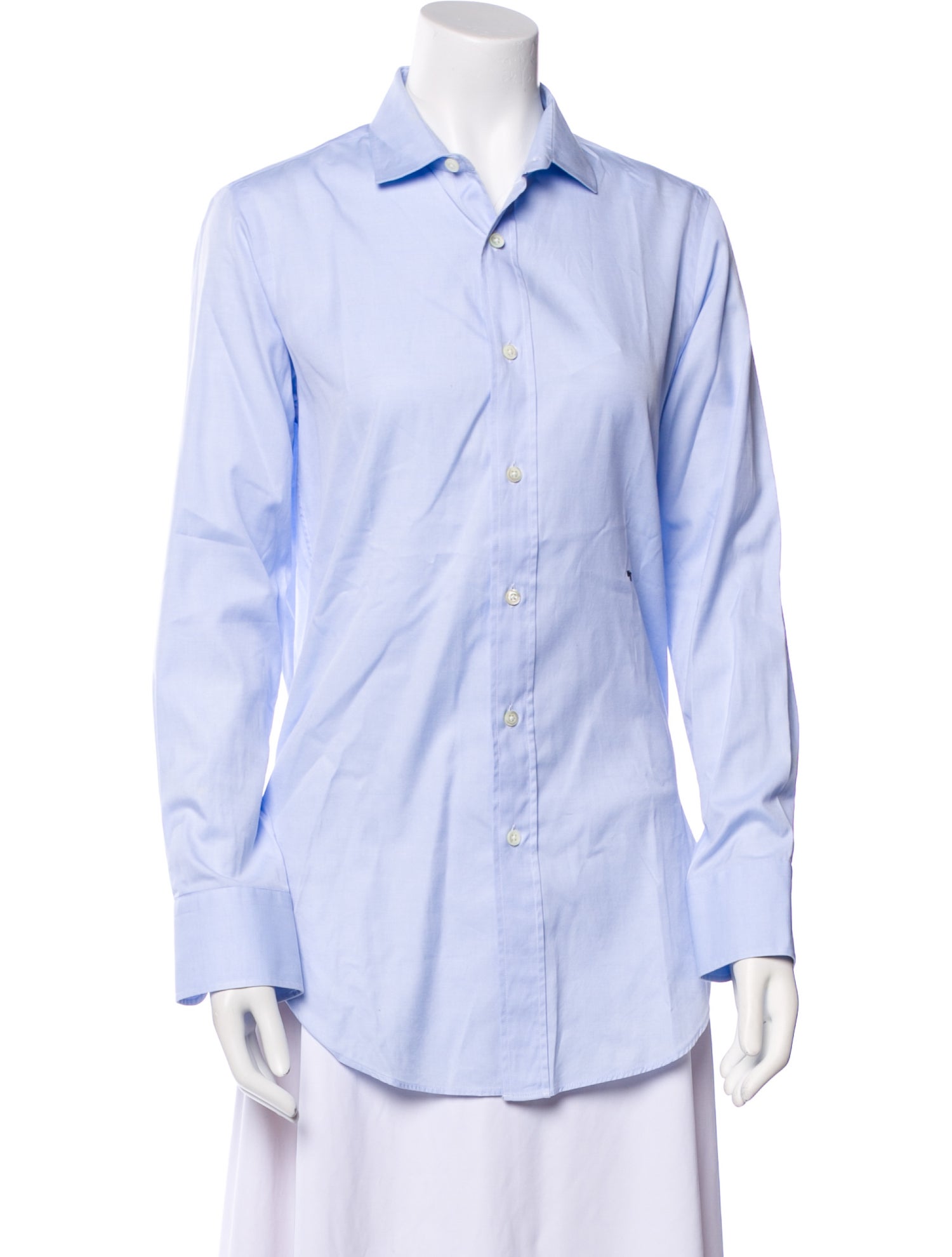Hommegirls Long Sleeve Button-Up Top