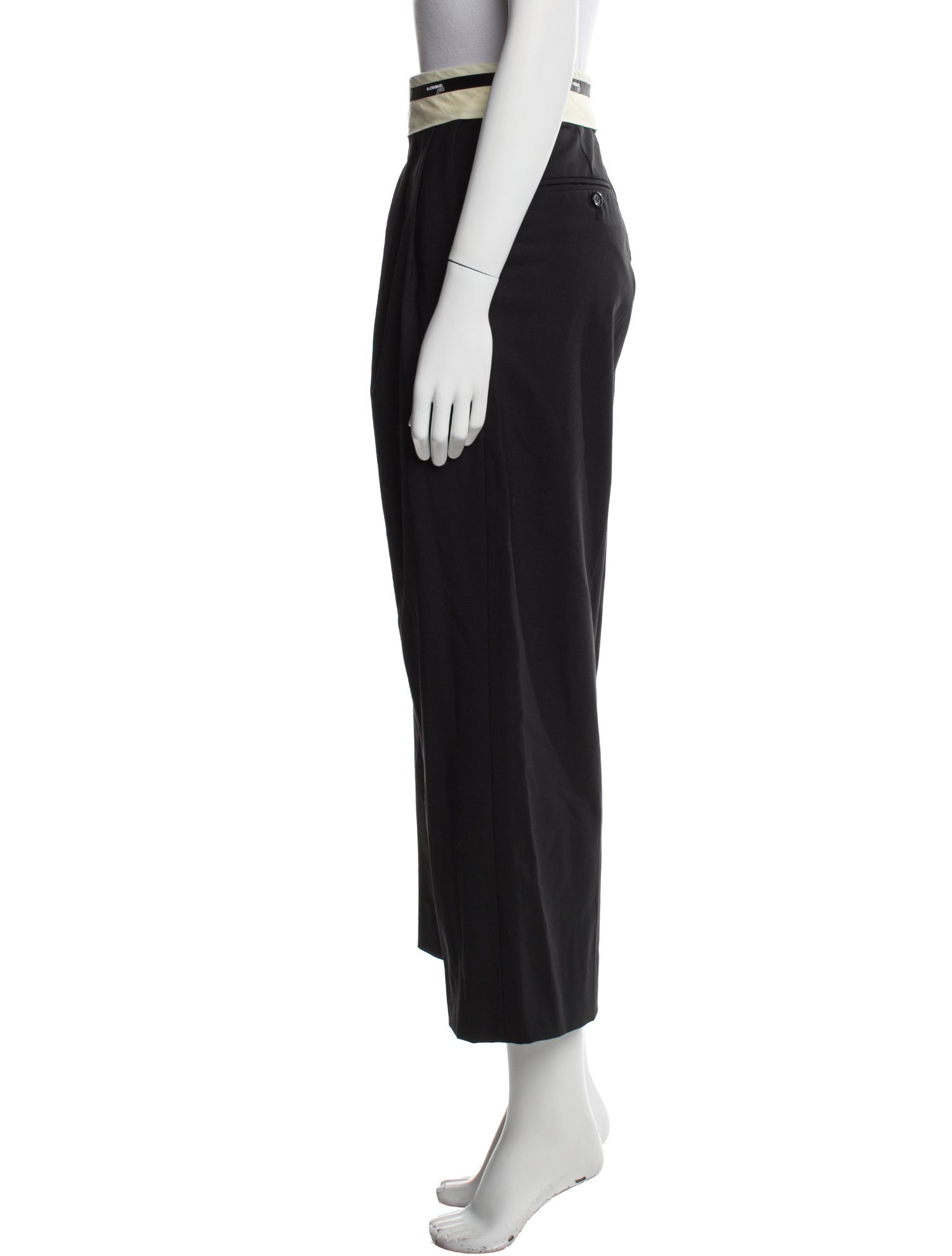 Hommegirls Wool Wide Leg Pants