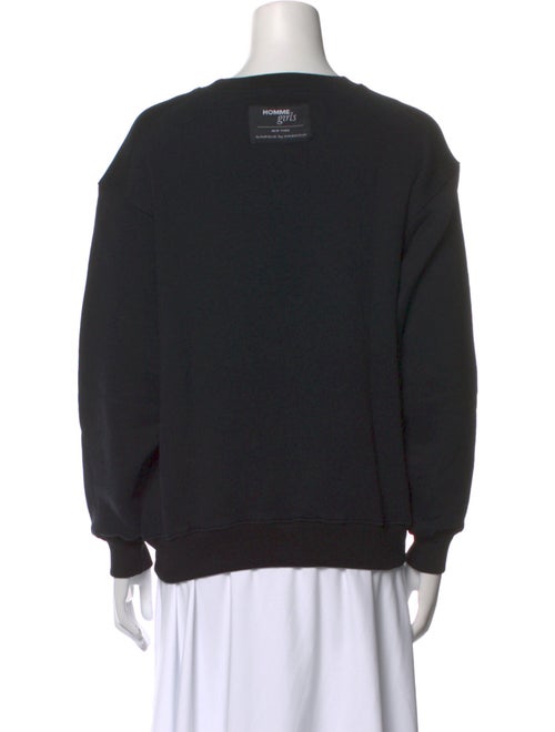Hommegirls Crew Neck Long Sleeve Sweatshirt