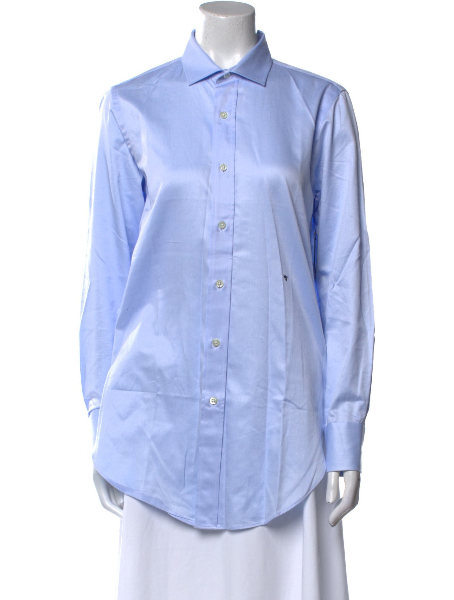 Hommegirls Long Sleeve Button-Up Top