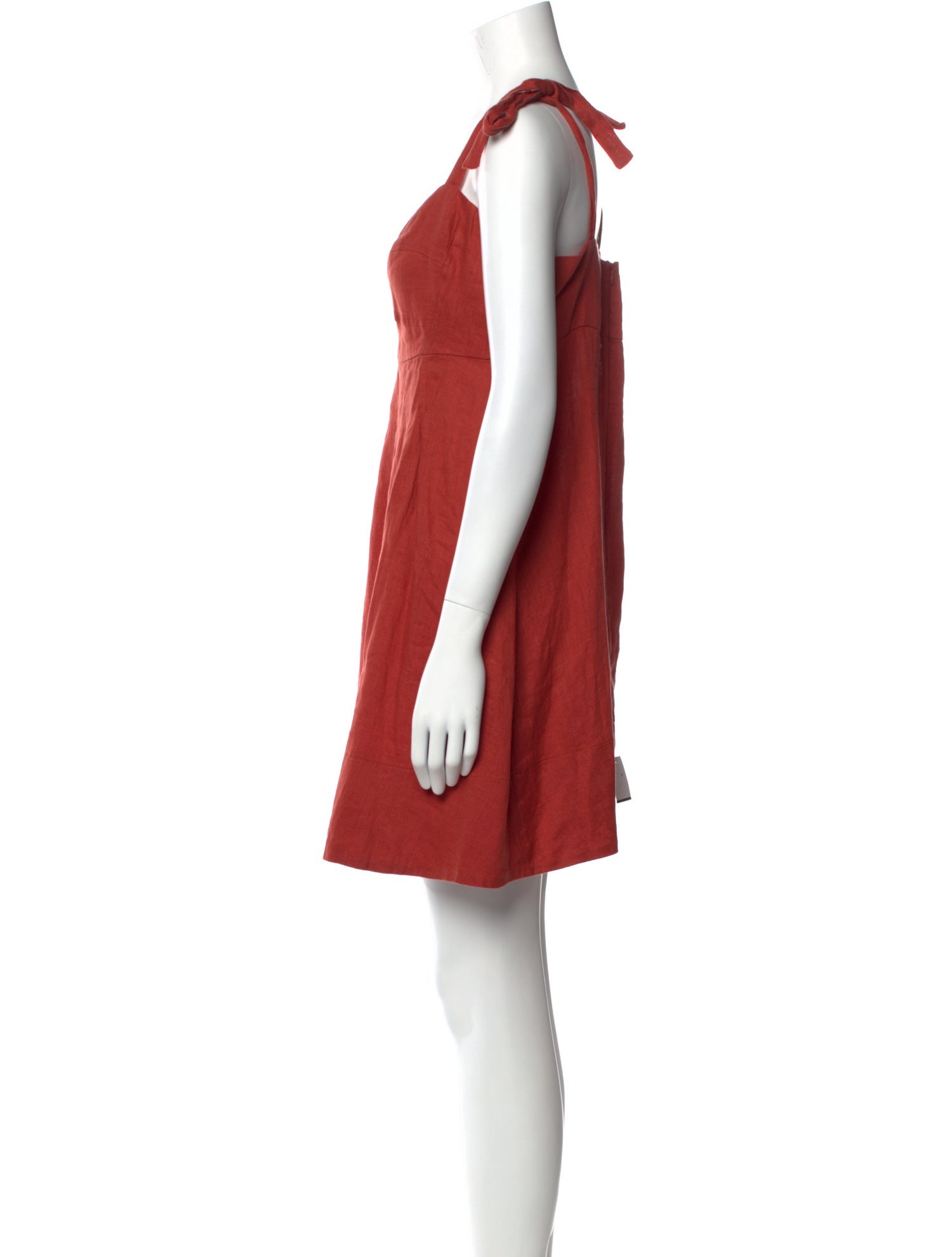 Honorine Square Neckline Knee-Length Dress w/ Tags