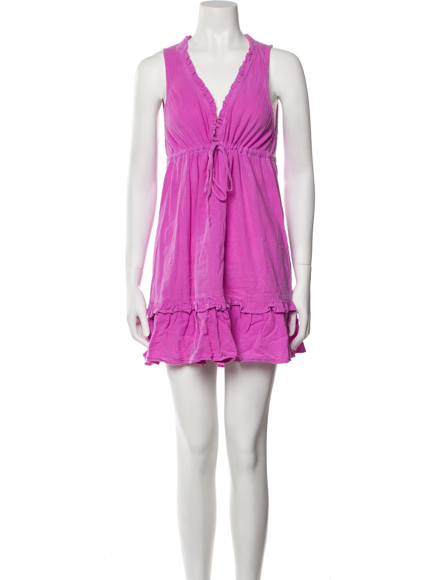 Honorine V-Neck Mini Dress