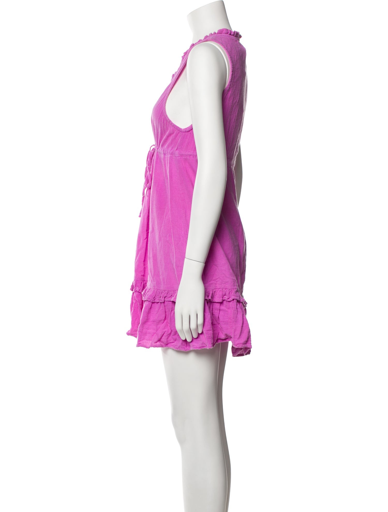 Honorine V-Neck Mini Dress