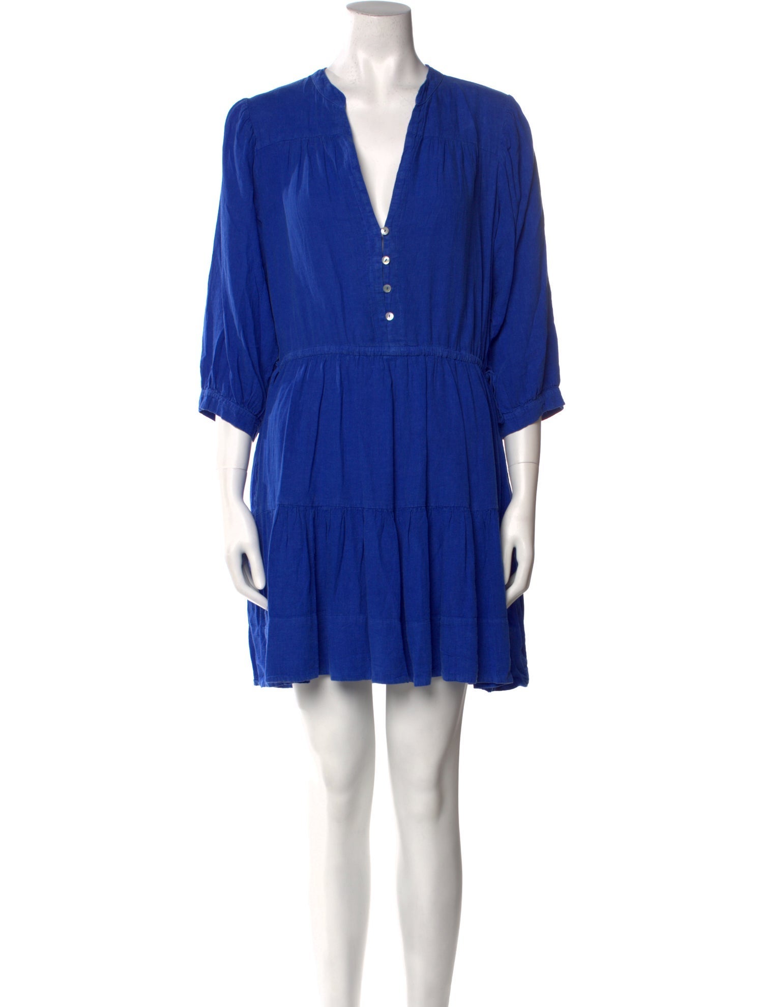 Honorine V-Neck Mini Dress