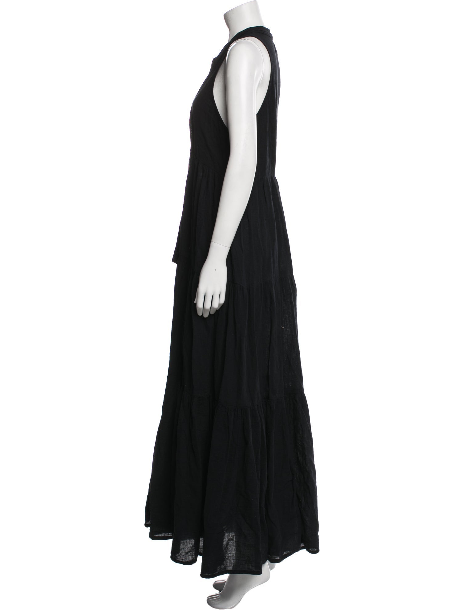 Honorine V-Neck Long Dress