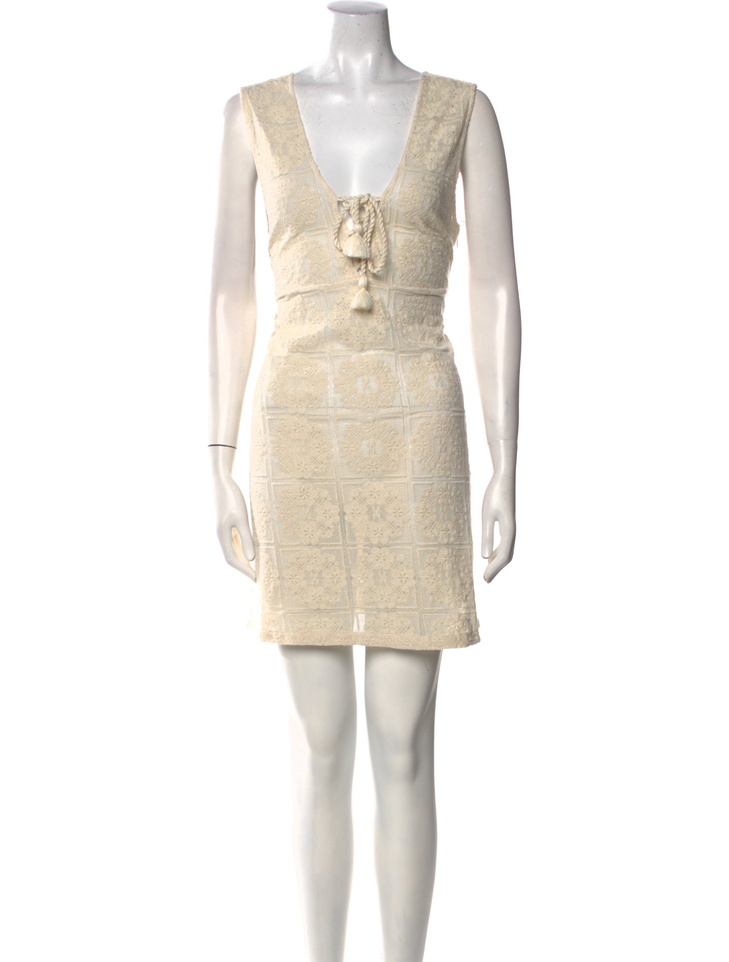 Honorine Nylon Mini Dress w/ Tags