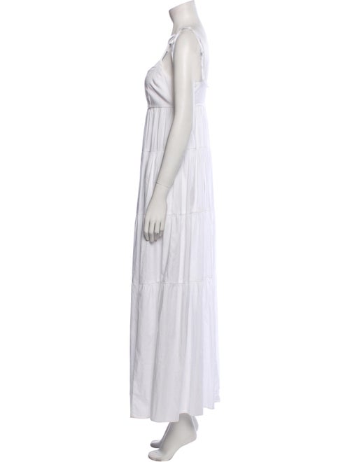 Honorine Square Neckline Long Dress