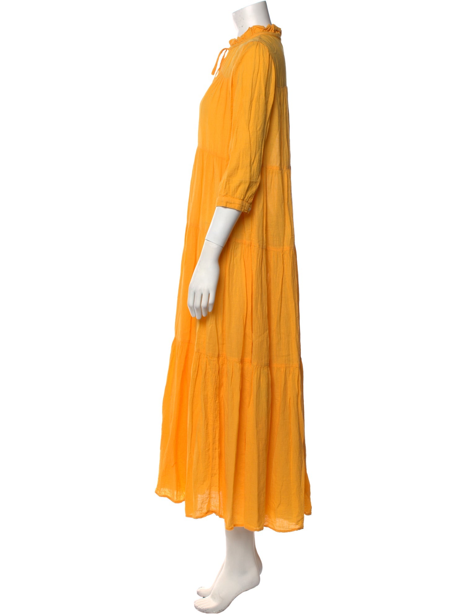 Honorine V-Neck Long Dress