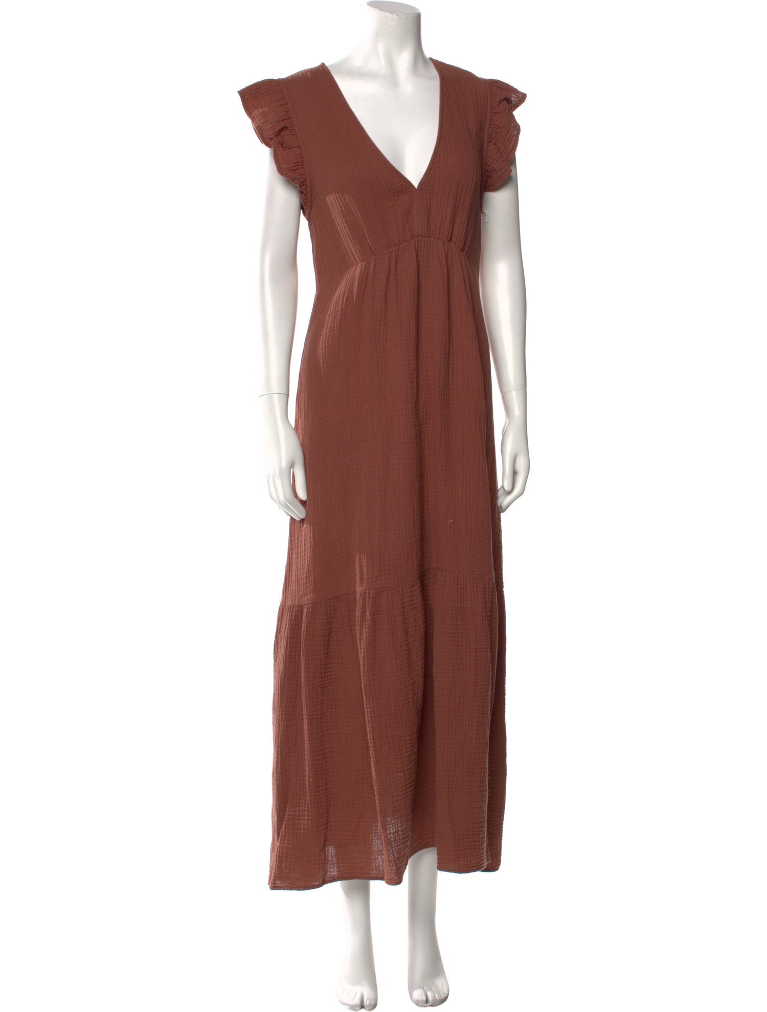 Honorine V-Neck Long Dress w/ Tags