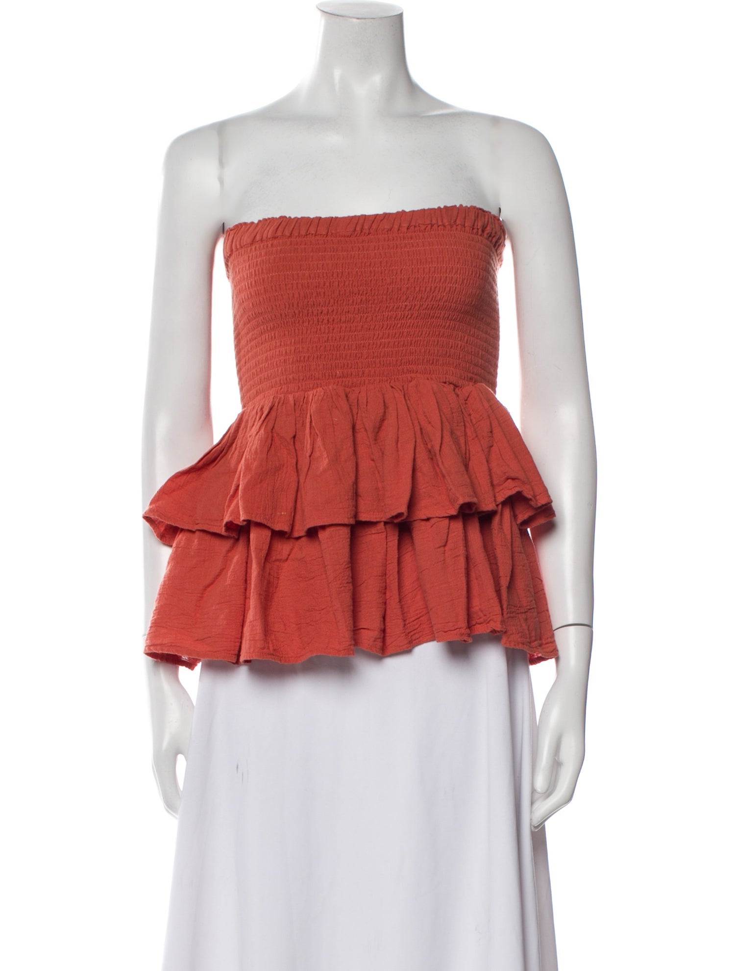 Honorine Strapless Crop Top