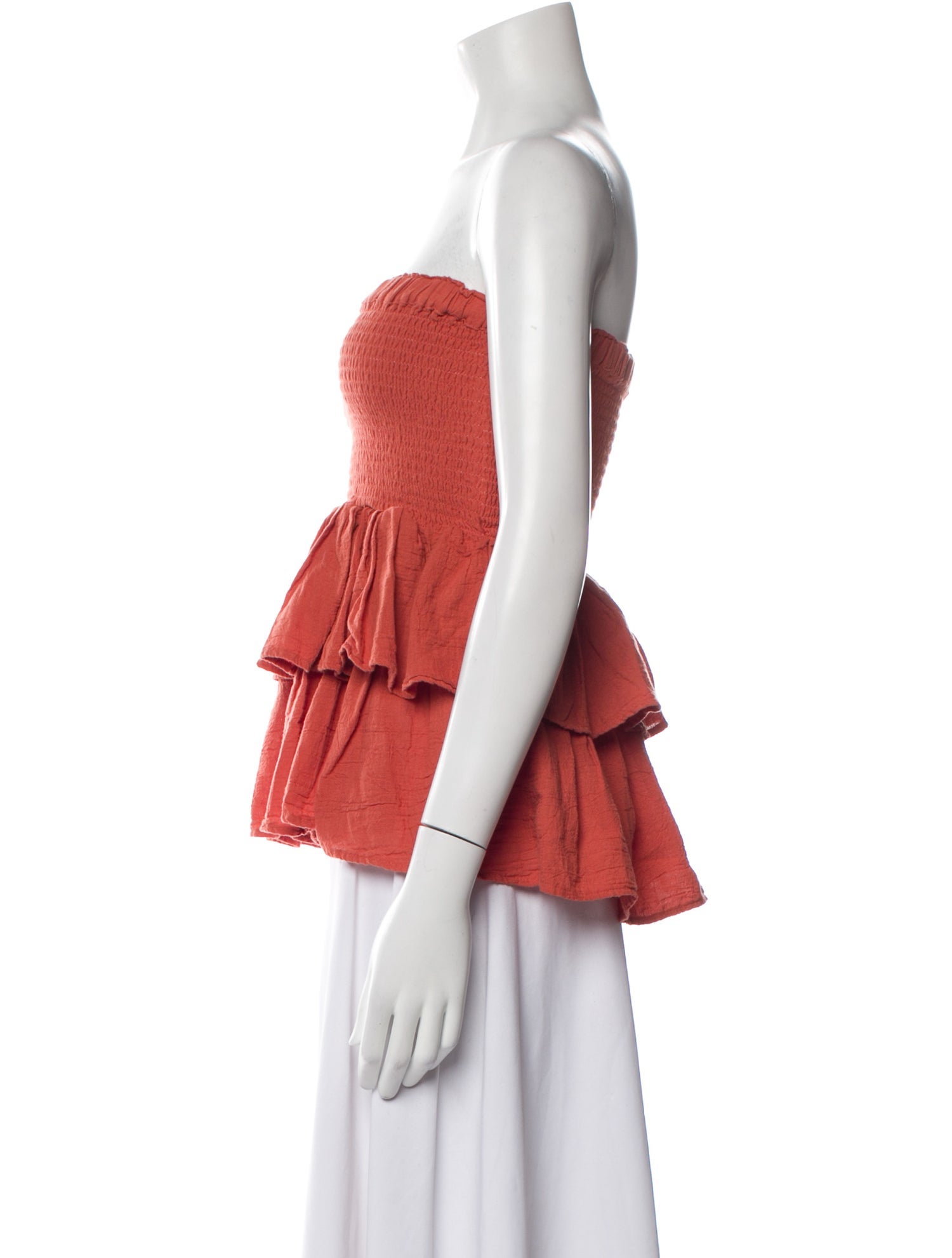 Honorine Strapless Crop Top