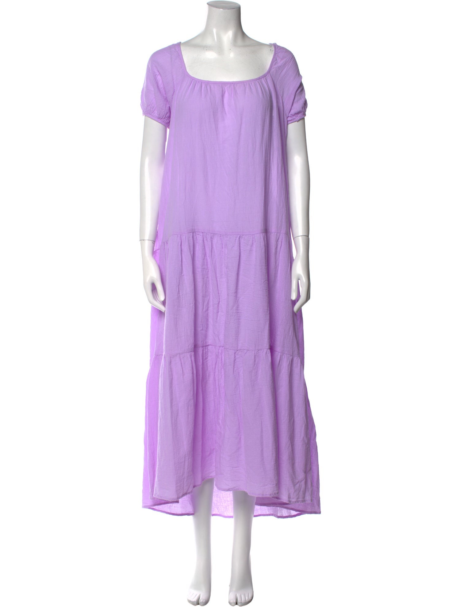 Honorine Square Neckline Long Dress