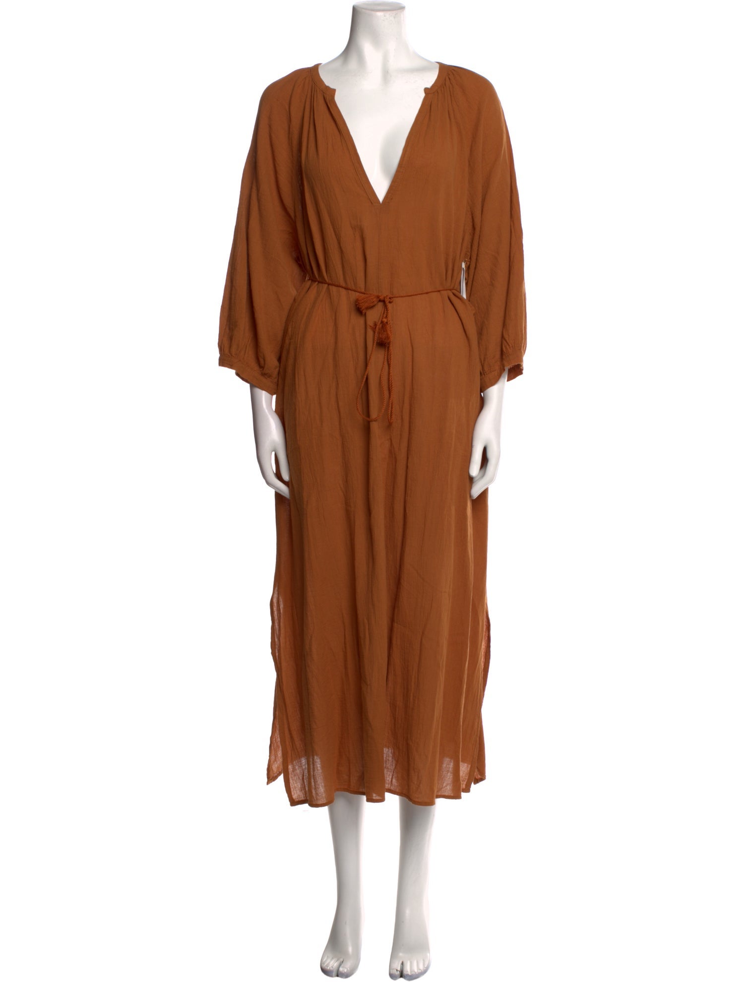 Honorine V-Neck Long Dress w/ Tags