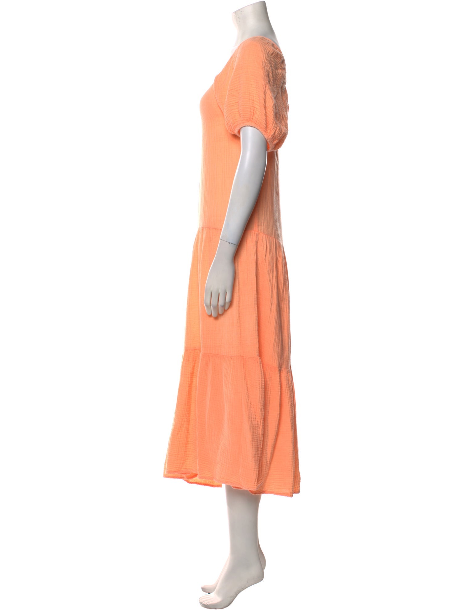 Honorine Square Neckline Long Dress