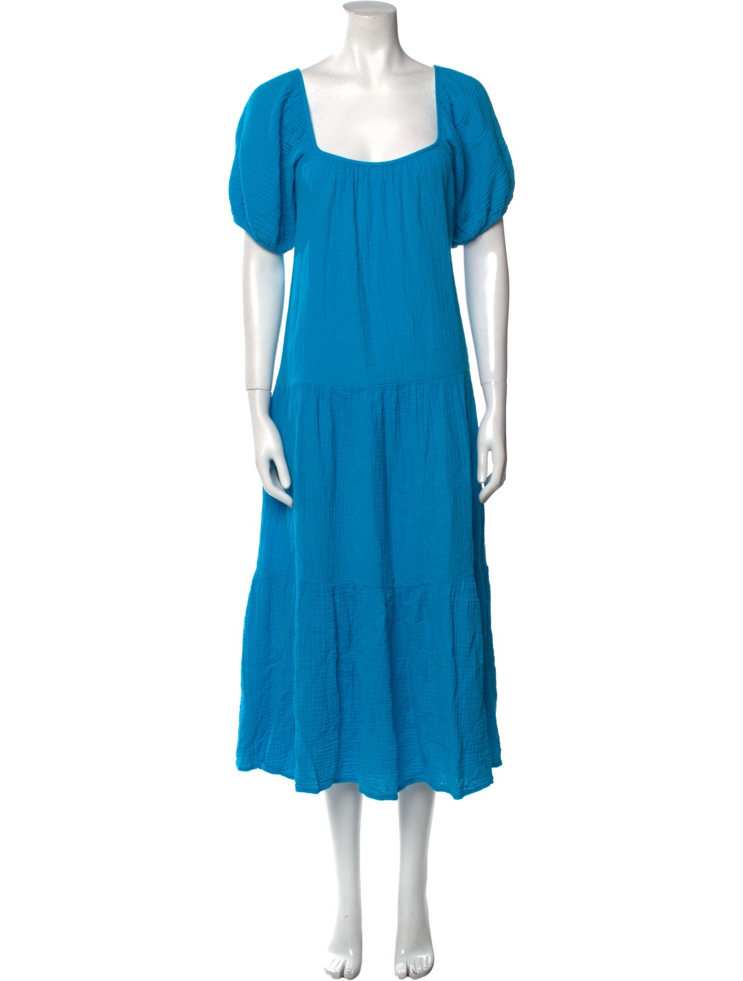 Honorine Square Neckline Long Dress