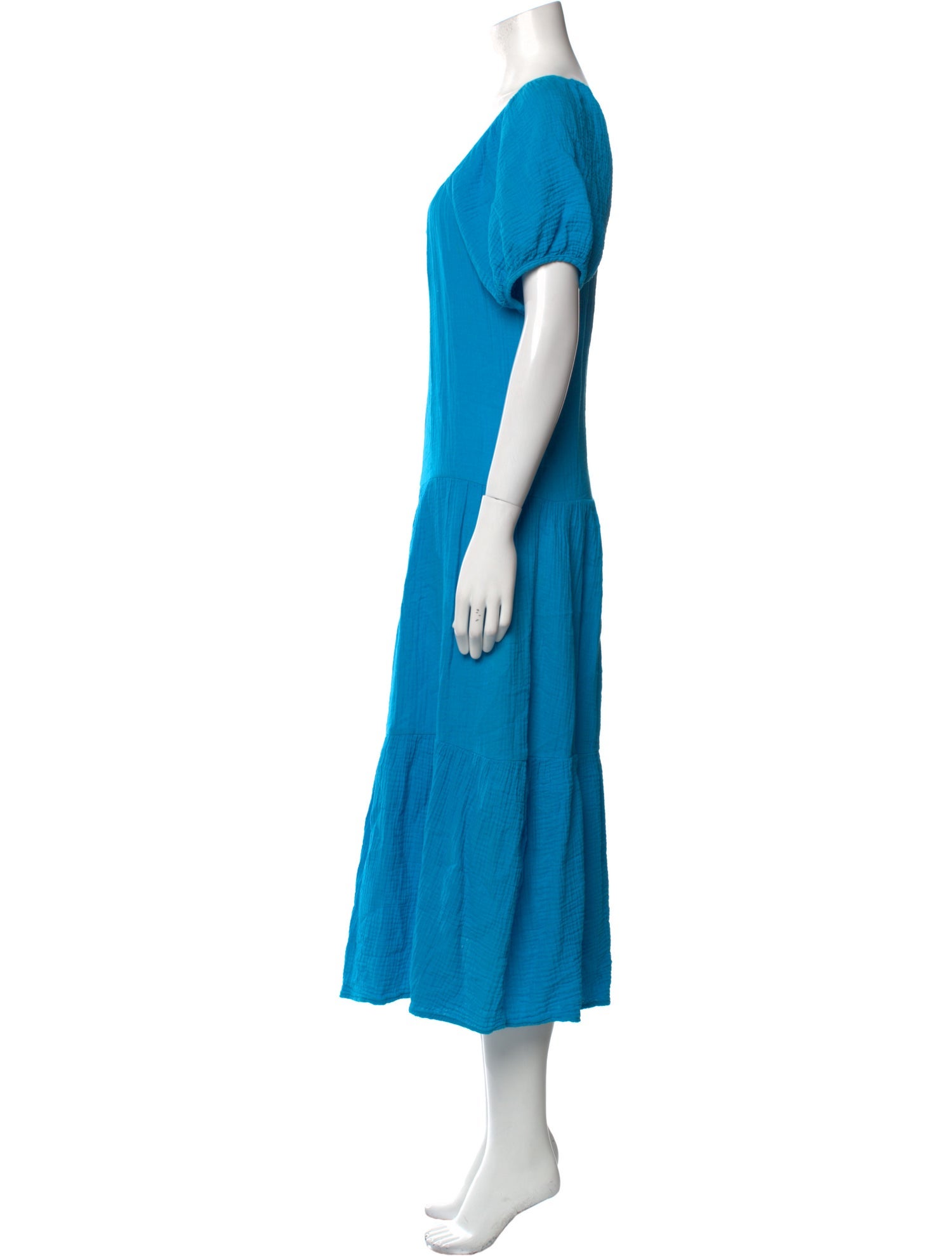 Honorine Square Neckline Long Dress