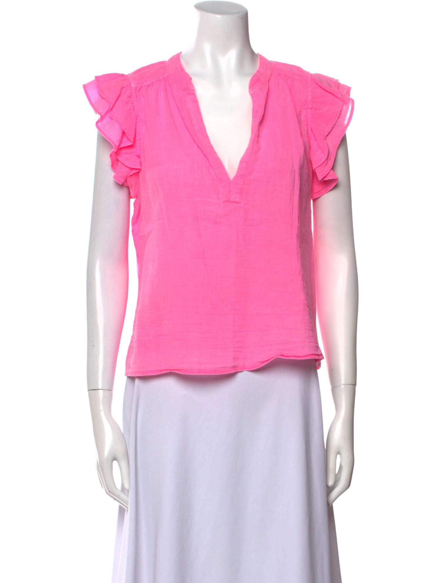 Honorine V-Neck Short Sleeve Top w/ Tags