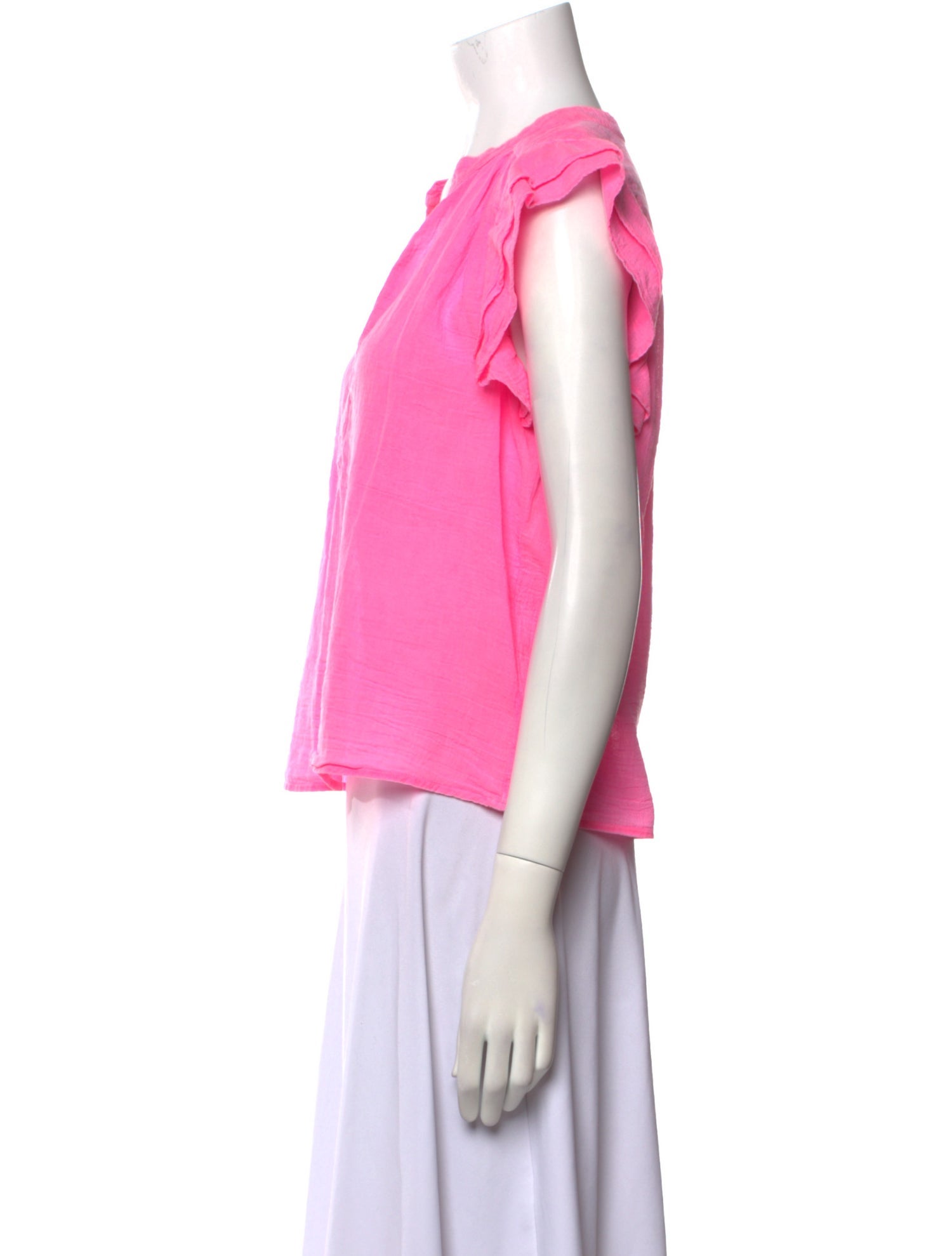 Honorine V-Neck Short Sleeve Top w/ Tags