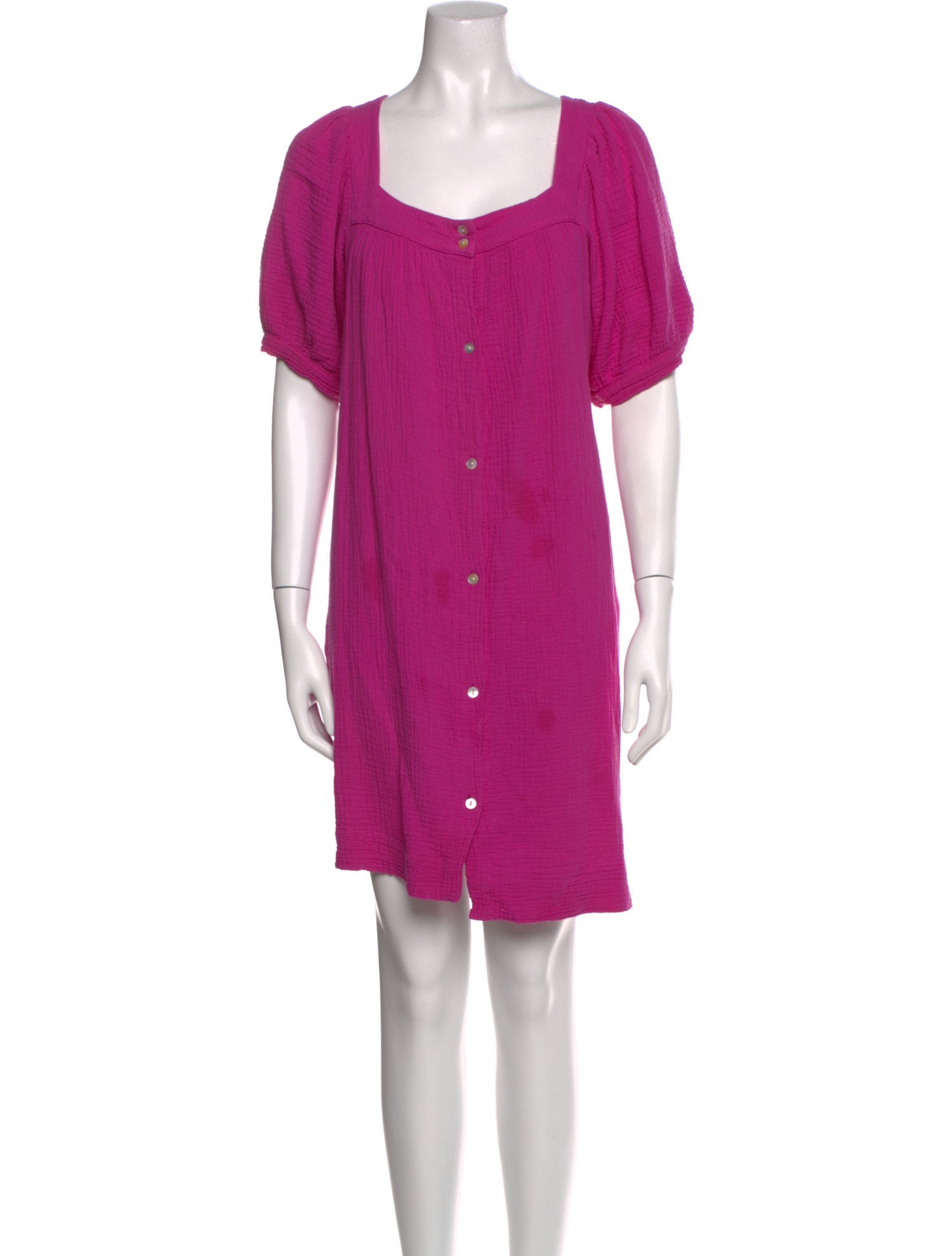 Honorine Square Neckline Mini Dress