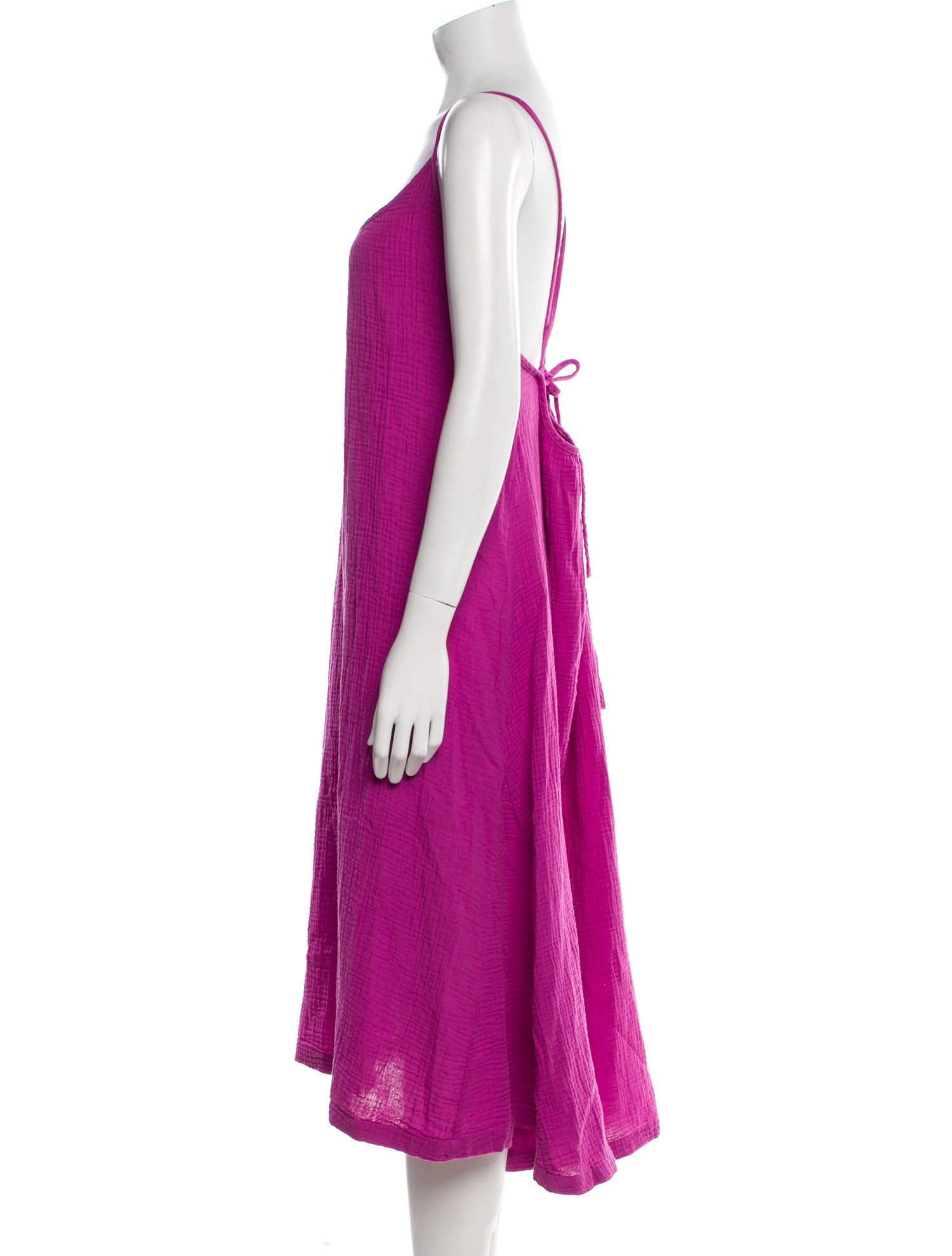 Honorine Scoop Neck Midi Length Dress