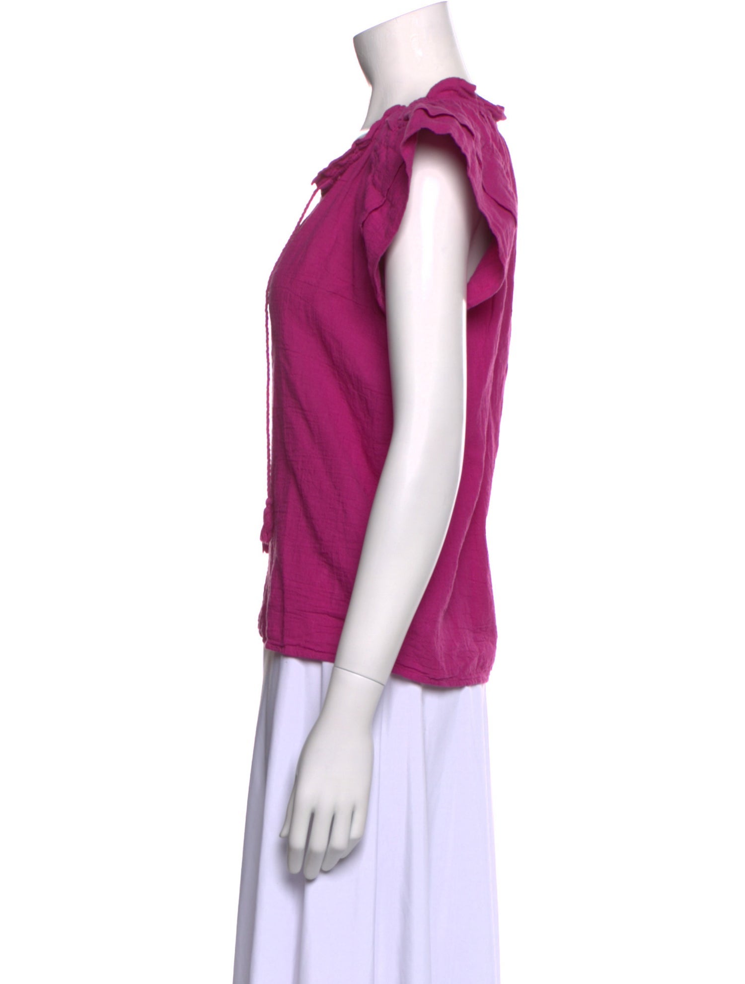 Honorine V-Neck Short Sleeve Top