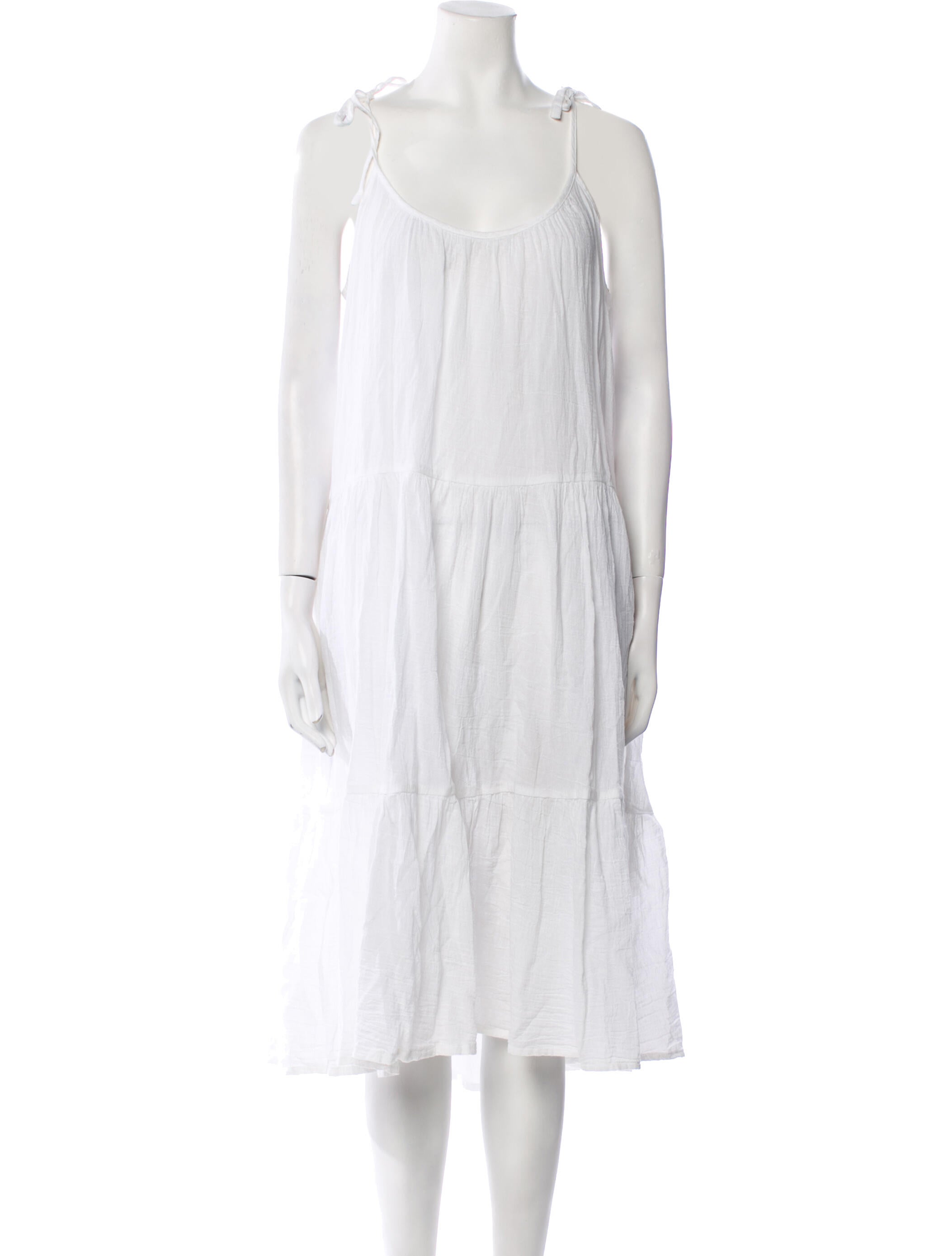 Honorine Scoop Neck Midi Length Dress w/ Tags