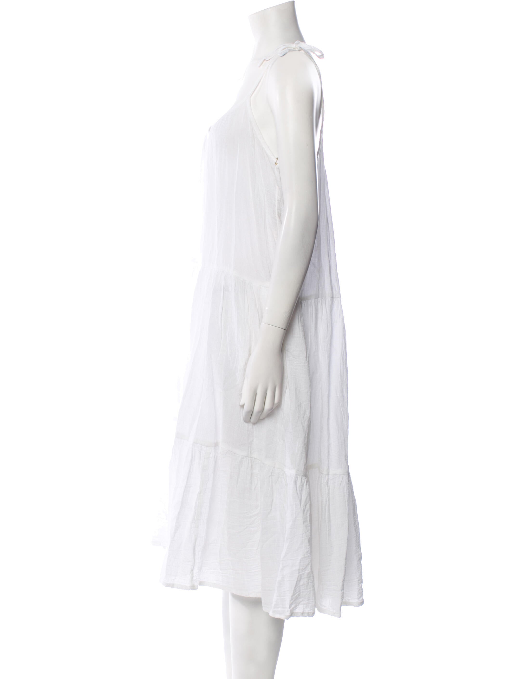 Honorine Scoop Neck Midi Length Dress w/ Tags