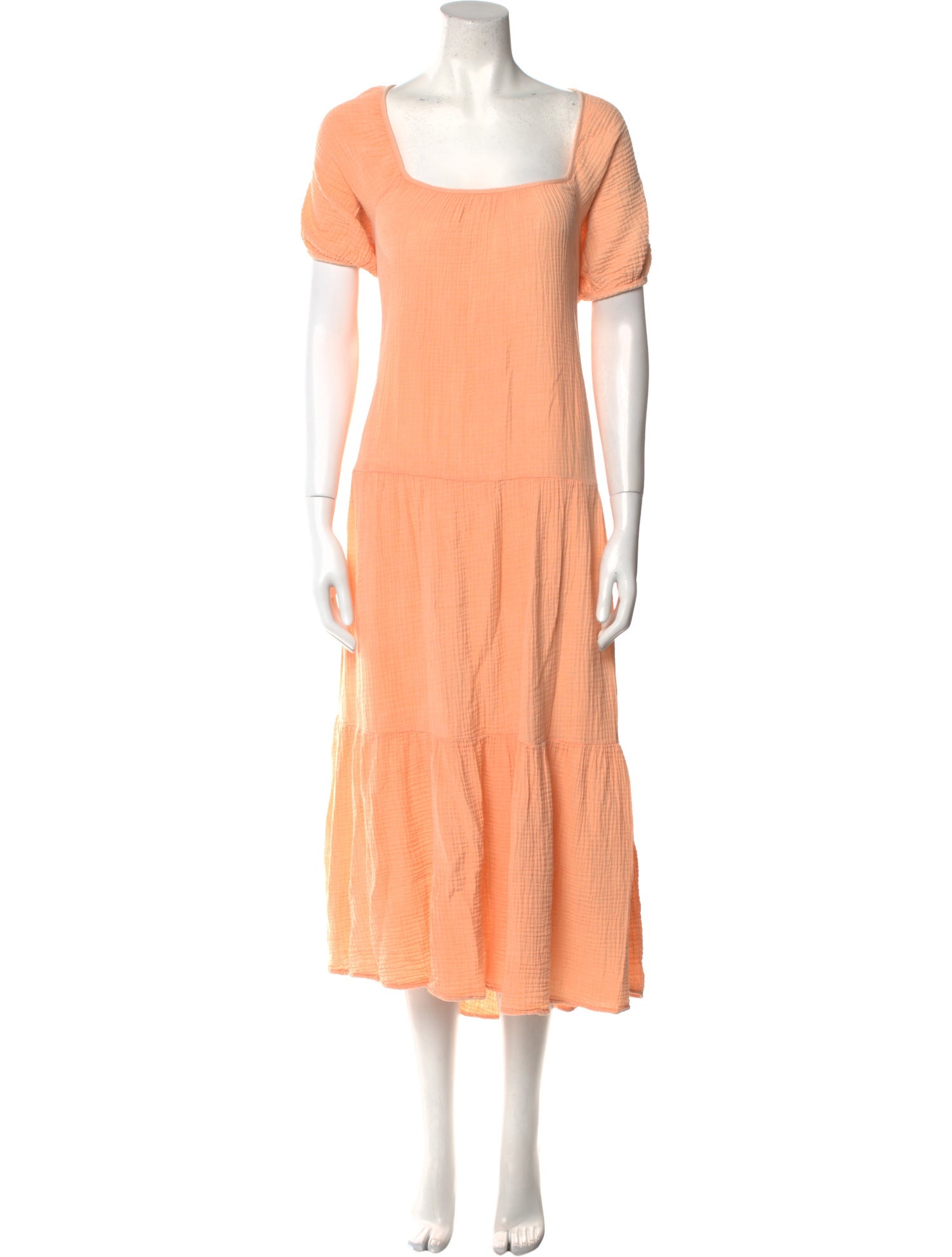 Honorine Square Neckline Long Dress