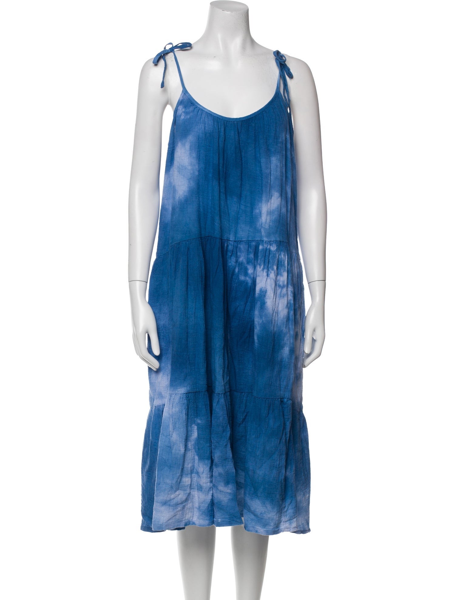 Honorine Tie-Dye Print Mini Dress