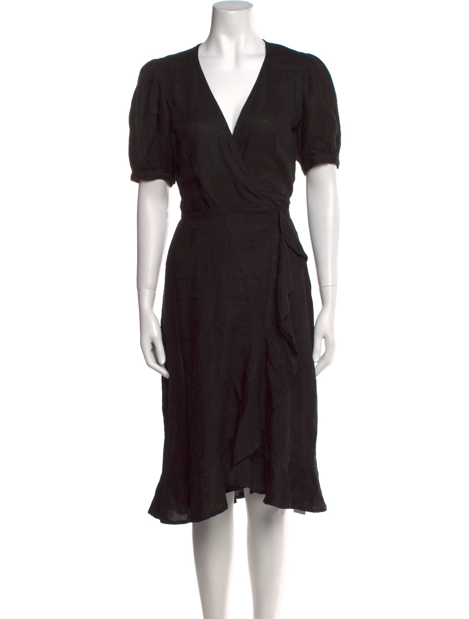 Honorine Linen Midi Length Dress