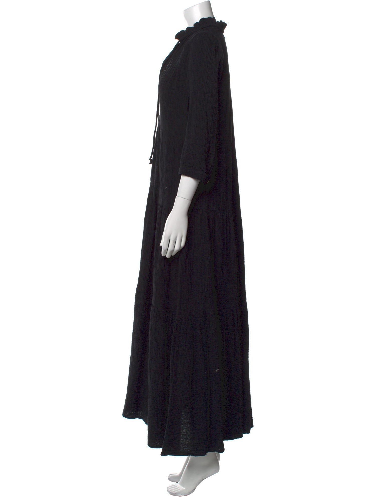 Honorine V-Neck Long Dress