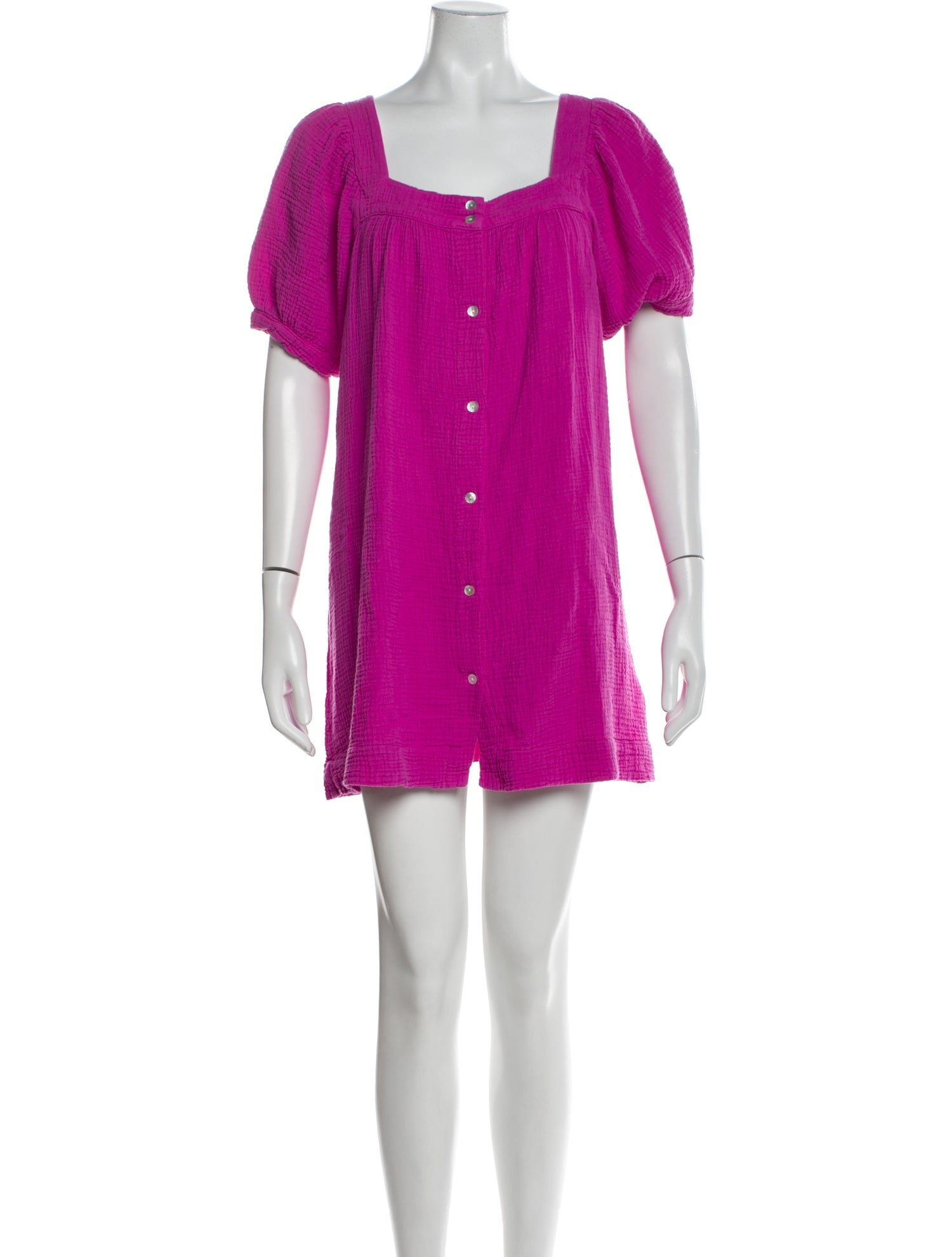 Honorine Square Neckline Mini Dress